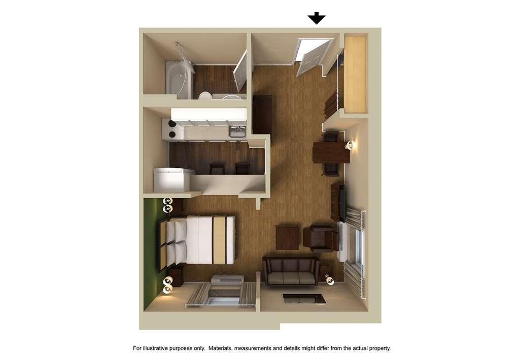 Suburban Studios Houston North I-45 Room photo
